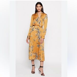 Equipment Femme Sabenne Long Sleeve Midi Shirtdress